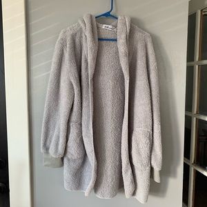 Faux Sherpa Cardigan